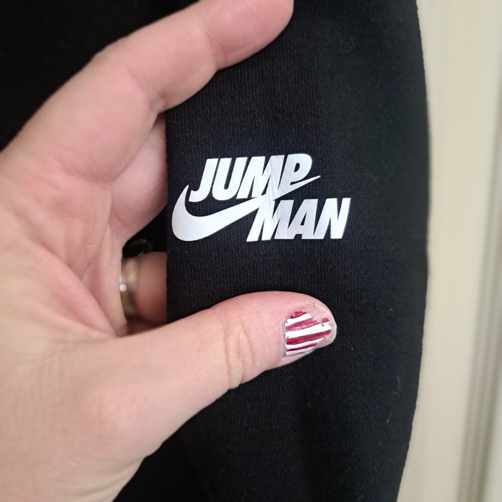 Air Jordan Jump Man Youth Crew neck sweater sweatshirt Medium MJ - Picture 2 of 4